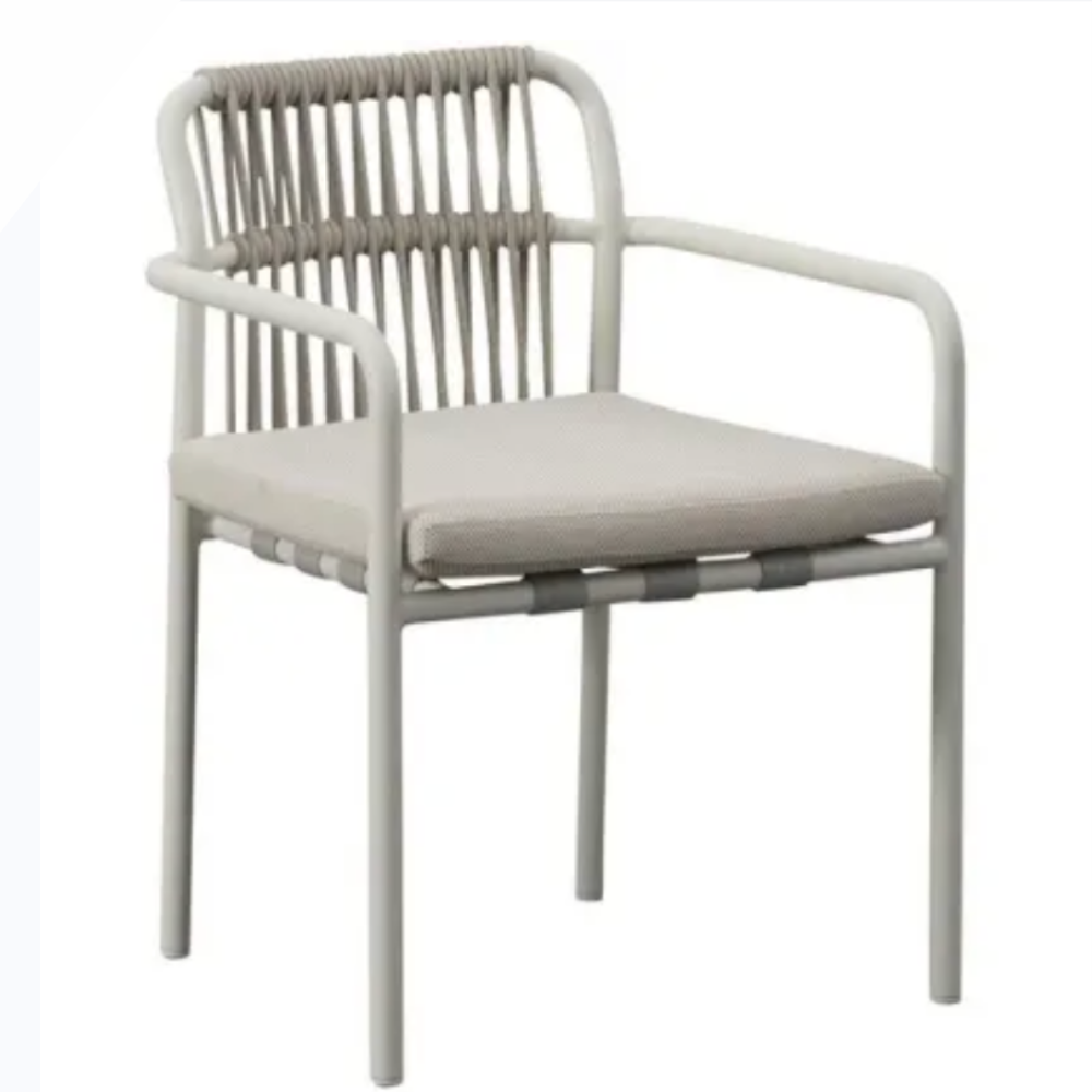 Karla Aluminium Dining Chairs - sold as a pair - 20% OFF