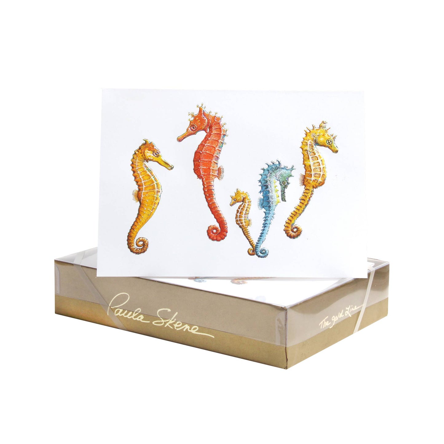 Seahorse Medley Blank Card