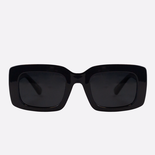 OCEANIDES POLARISED SUNGLASSES - IDA SHINY BLACK