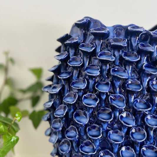 Blue Cress Vase - PICK UP ONLY