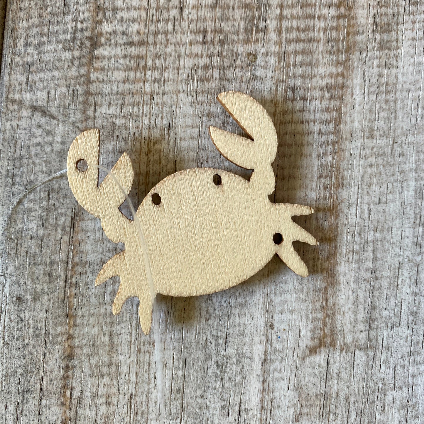 Small Timber Crab Ornament