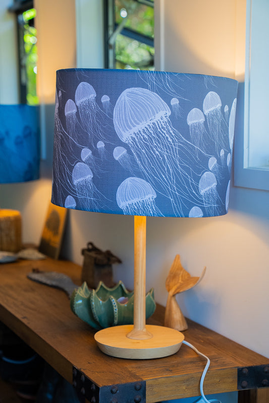 Jellyfish LAMPSHADE, Driftwood - Table Lamp