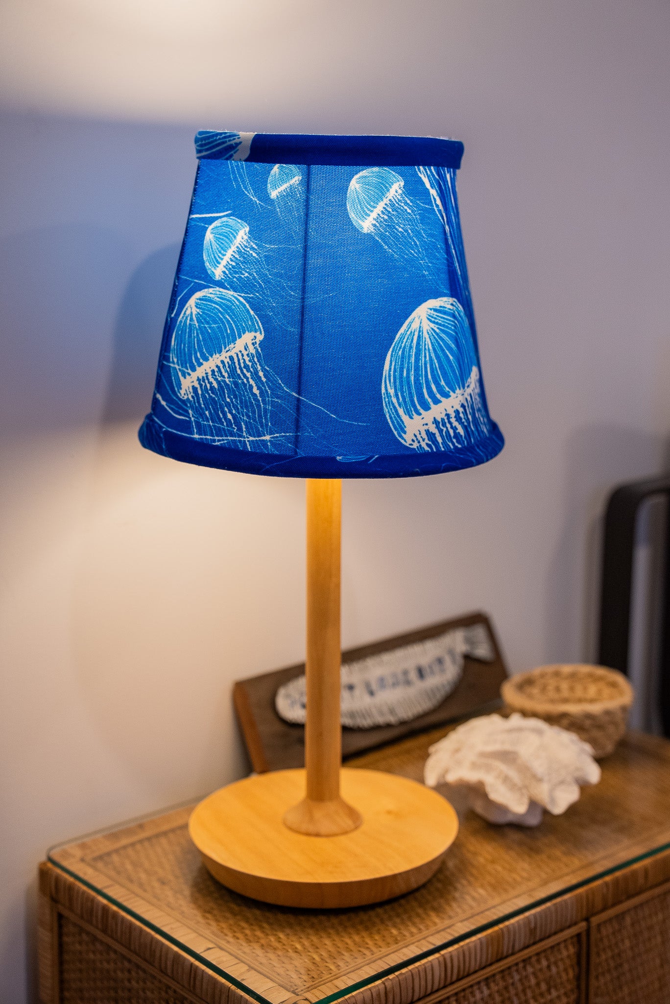 Jellyfish LAMPSHADE, Santorini - Bedside Lamp