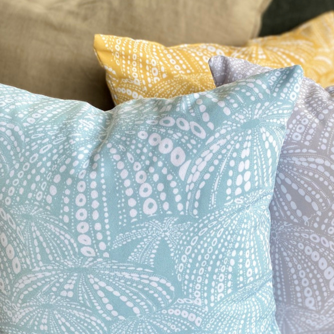 Urchin Light Frenchmans Cushion – Outdoor Coastal by Jess Scott