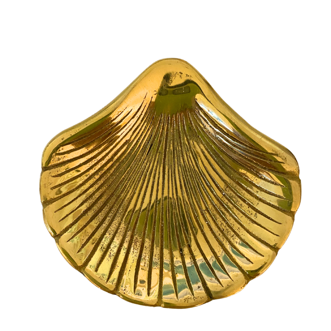 brass shell dish