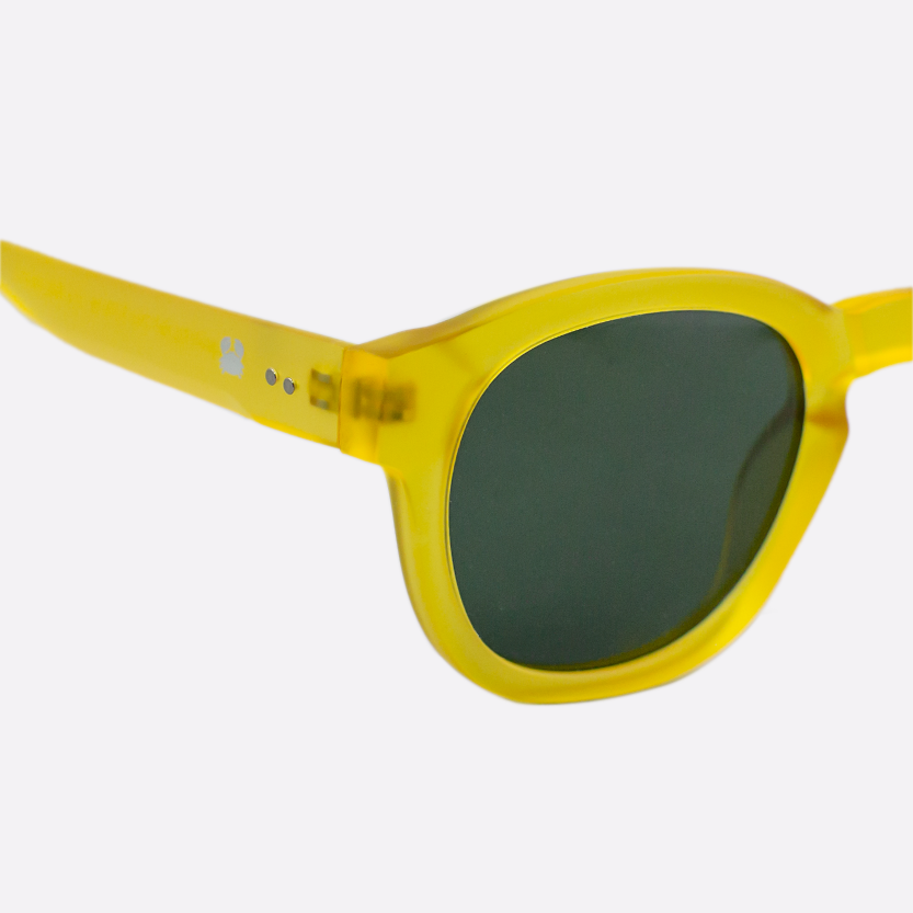 OCEANIDES POLARISED SUNGLASSES - ATLAS YELLOW FROSTED