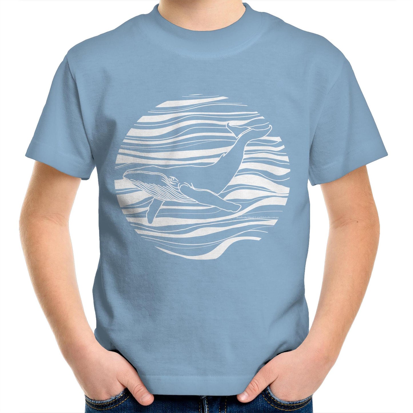 Printed to order- Kids WHALE T-Shirt