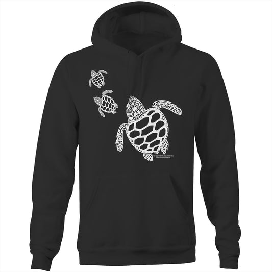 Printed to order- Unisex TURTLES - Hoodie with Pocket