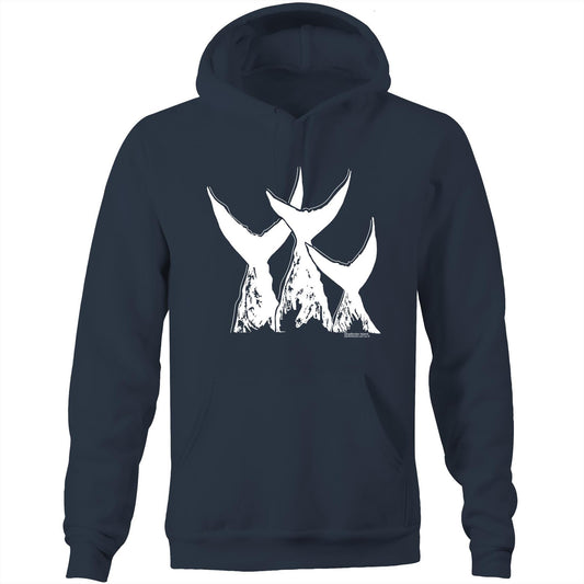 Printed to order- Unisex TAILS - Hoodie with Pocket
