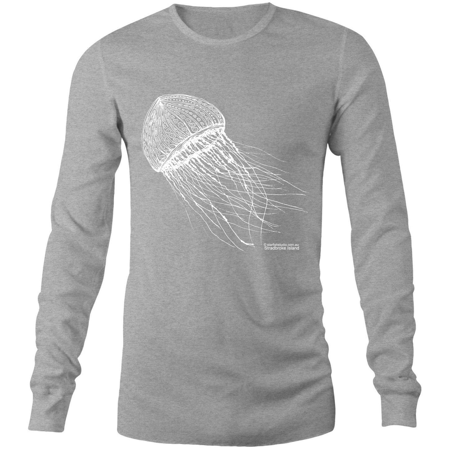 Printed to order- Unisex JELLYFISH - Long Sleeve T-Shirt