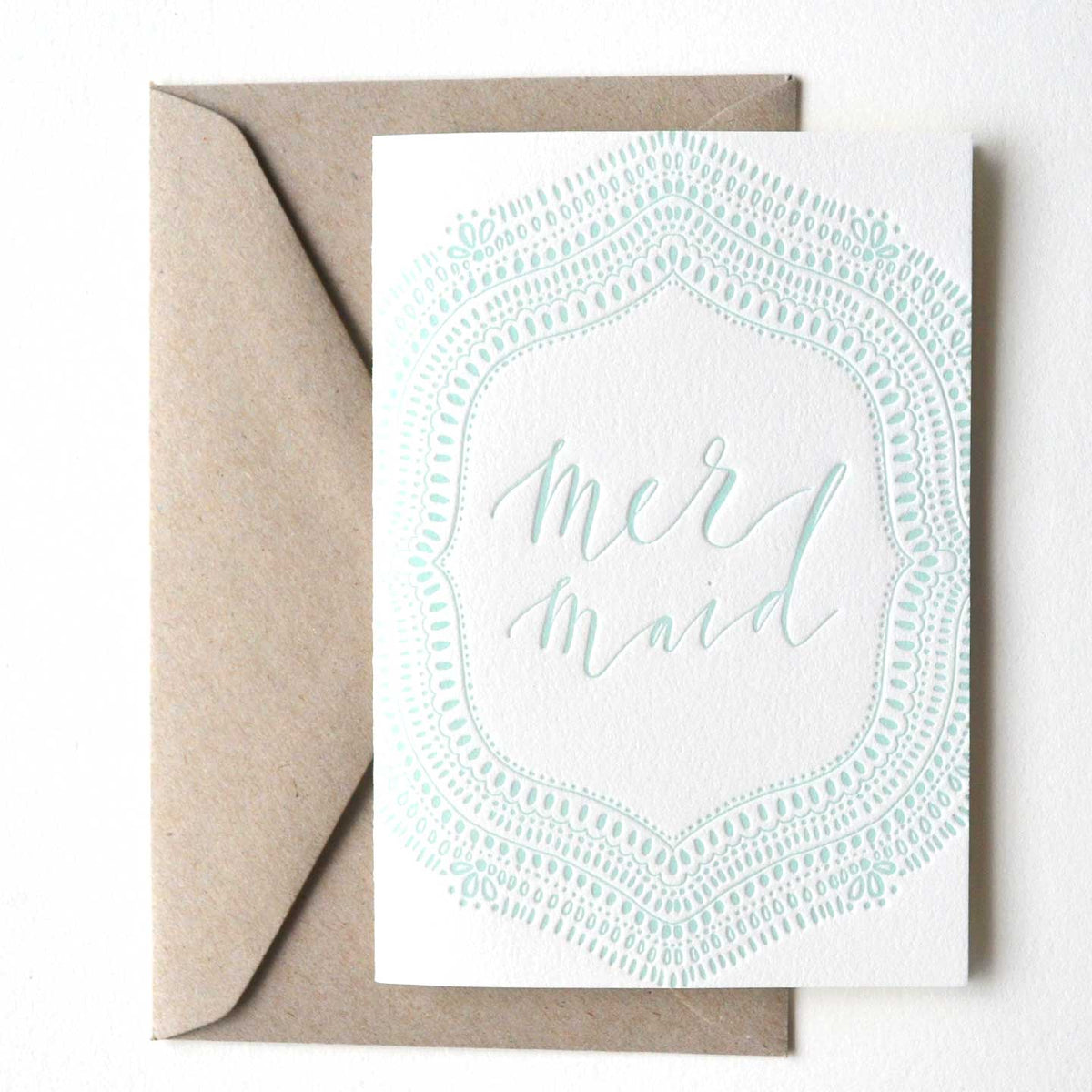 Mermaid Greeting Card