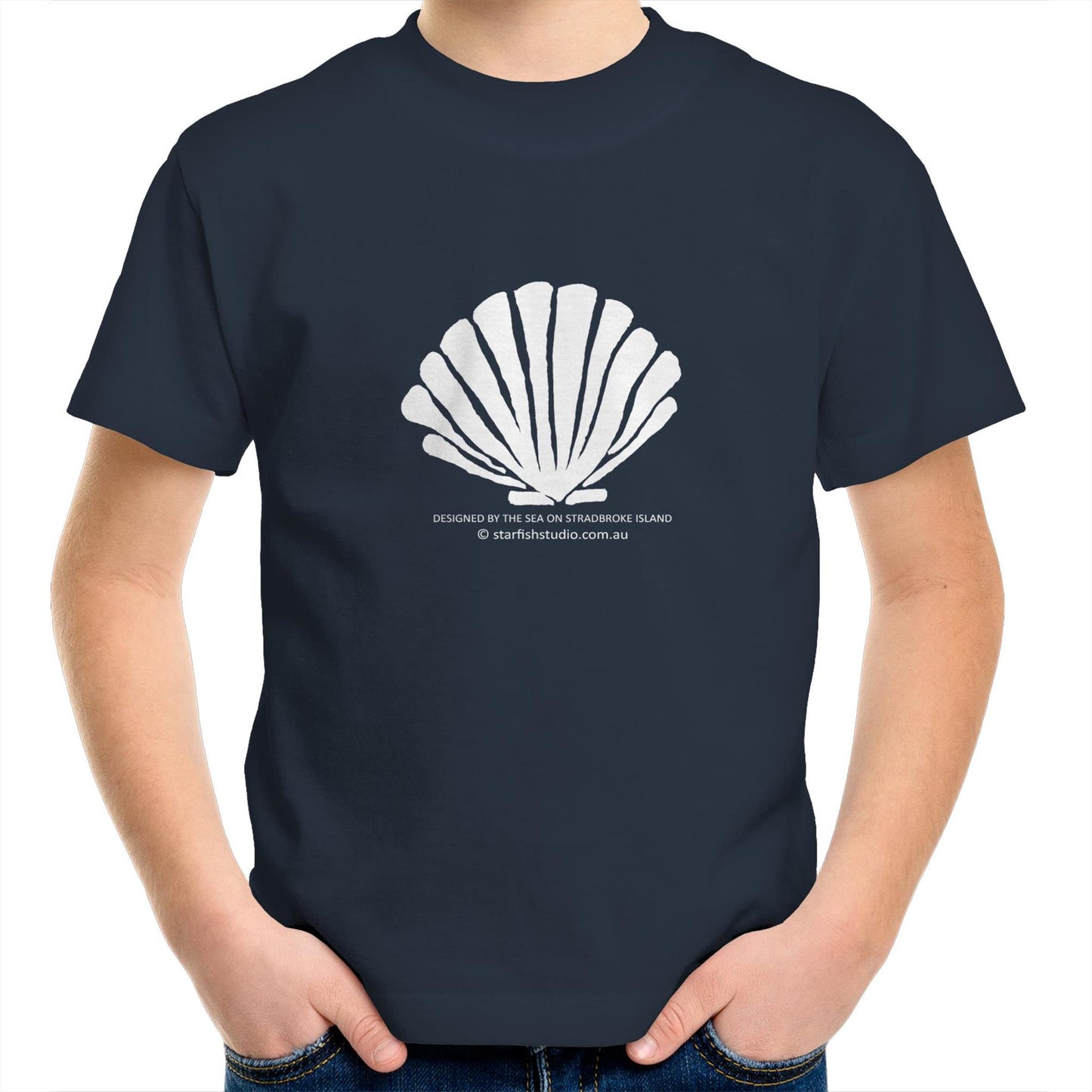 Printed to order- Kids SHELL T-Shirt