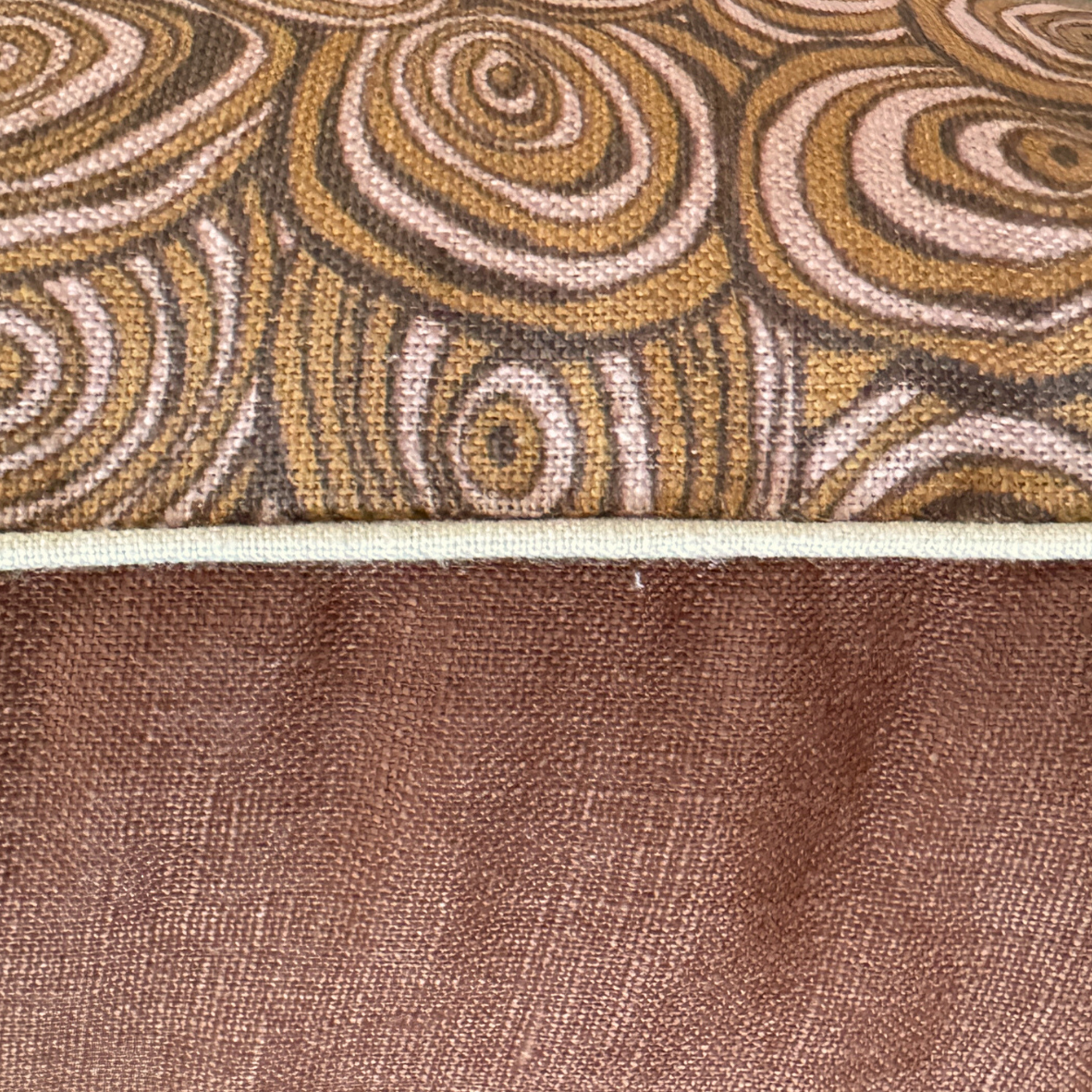 Linen Cushion Cover - Claytons - Growth Rings
