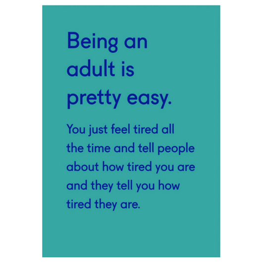 Being an Adult
