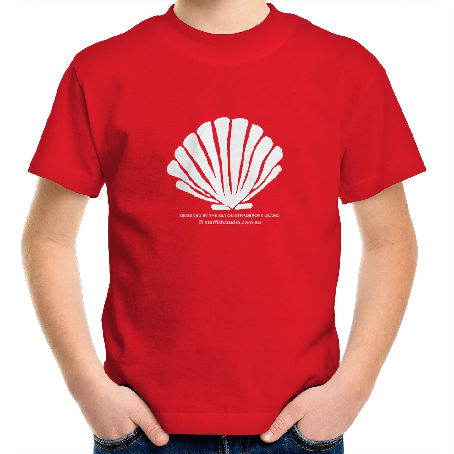 Printed to order- Kids SHELL T-Shirt