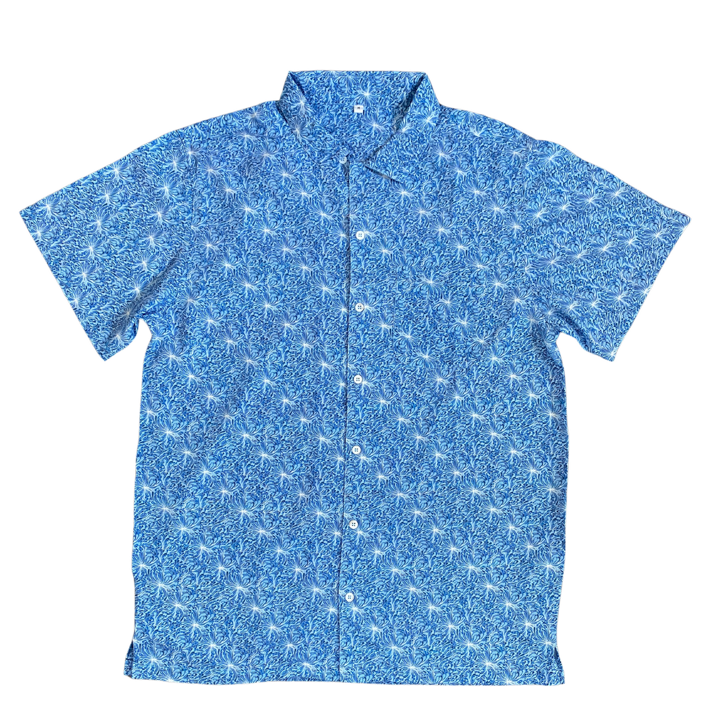 Button up Shirt - Lotus Seaweed Ocean