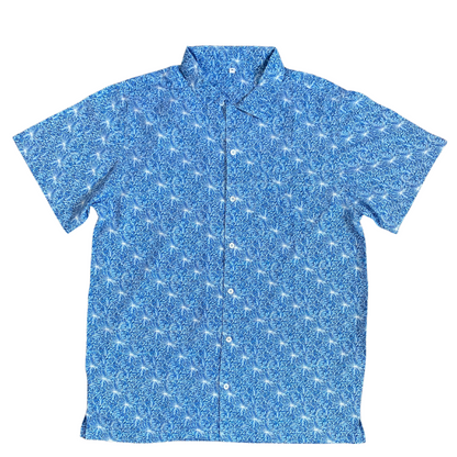 Button up Shirt - Lotus Seaweed Ocean