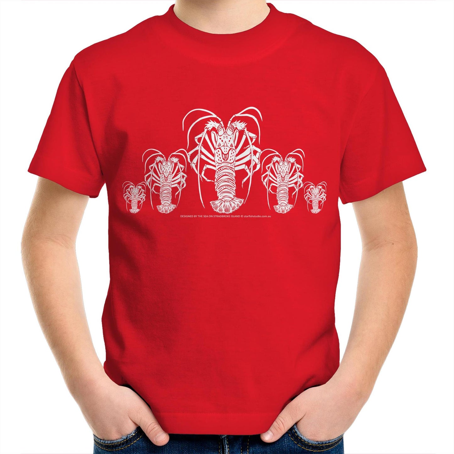 Printed to order- Kids CRAYFISH T-Shirt