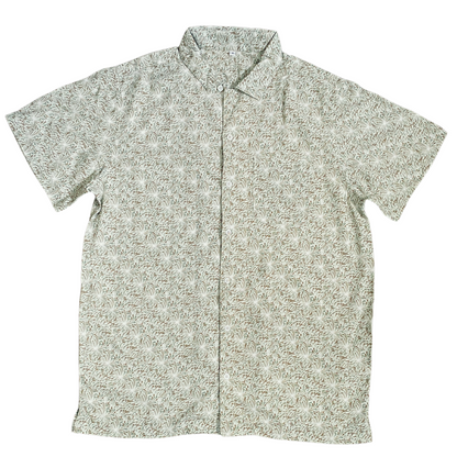 Button up Shirt - Lotus Seaweed - Dune Grass