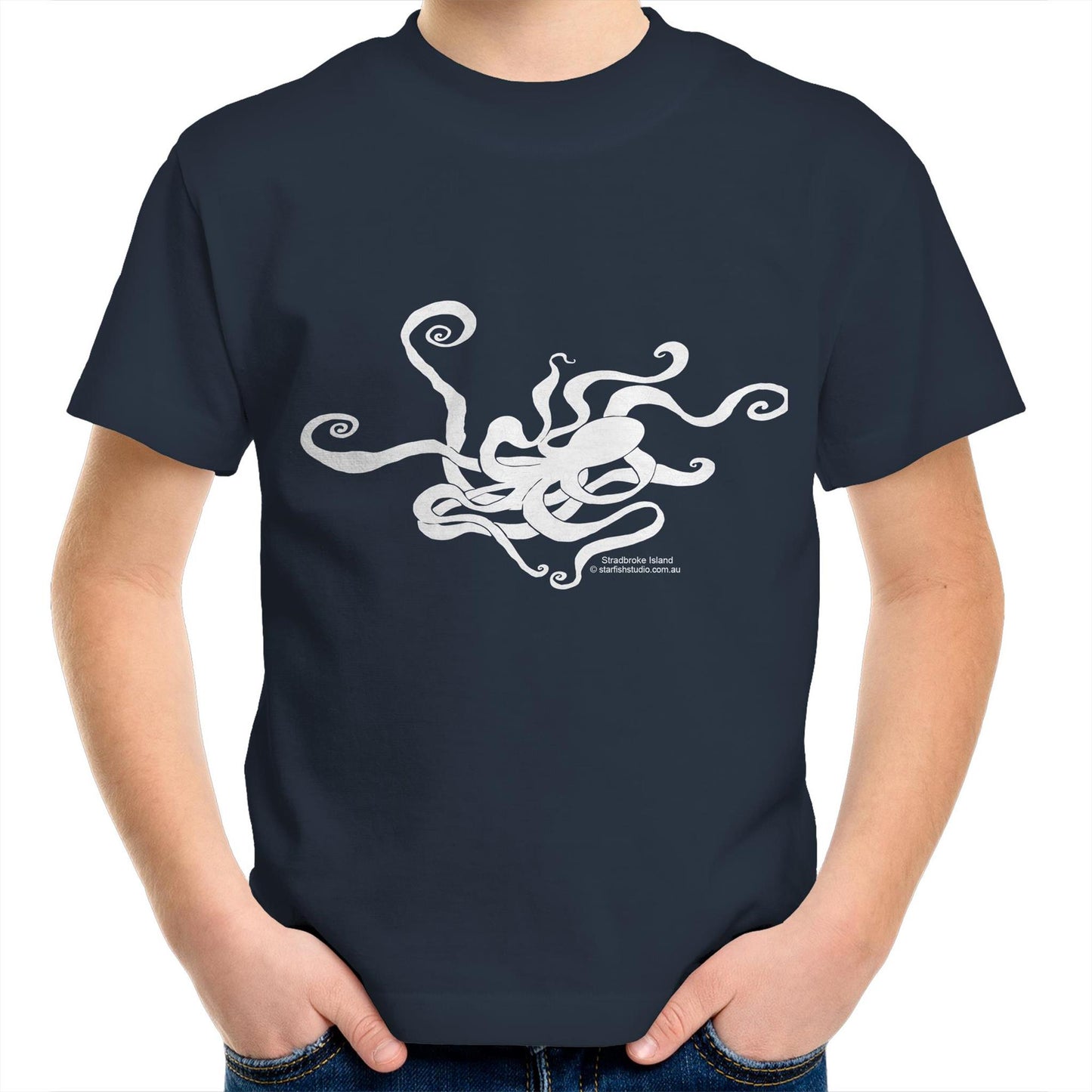 Printed to order- Kids Octopus T-Shirt