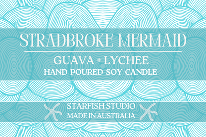 Candle - STRADBROKE MERMAID - Guava + Lychee