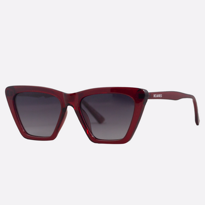 OCEANIDES POLARISED SUNGLASSES - PERSE RED PURPLE CRYSTAL