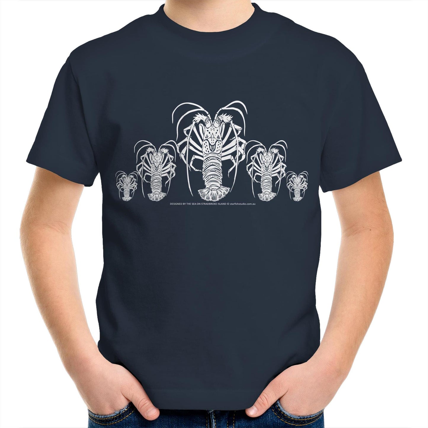 Printed to order- Kids CRAYFISH T-Shirt