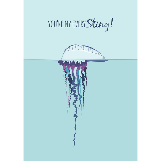 Greeting Card - Bluebottle