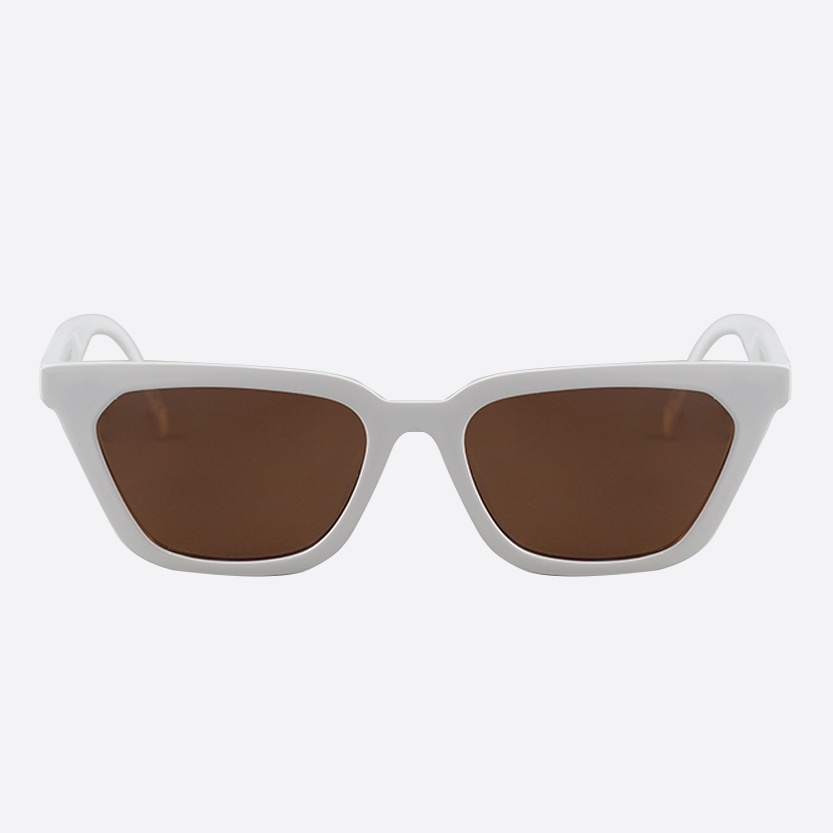 OCEANIDES POLARISED SUNGLASSES- ETNA SHINY WHITE