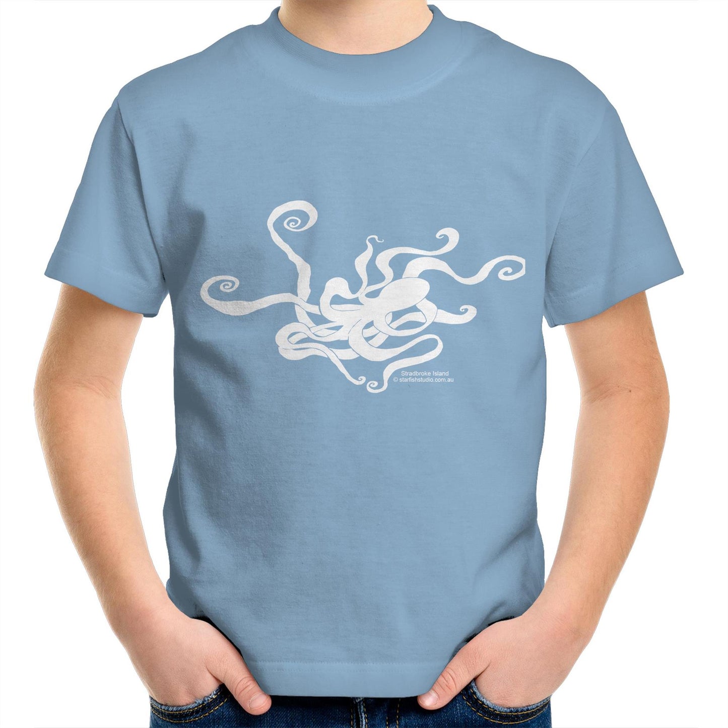 Printed to order- Kids Octopus T-Shirt