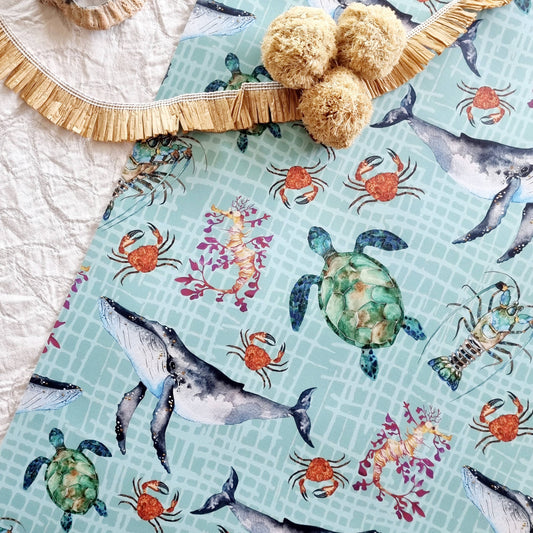 Wrapping Paper / Sea Life