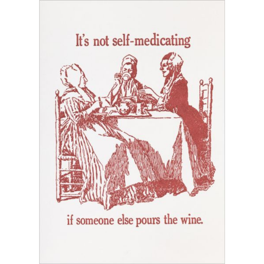 It's not Self Medicating