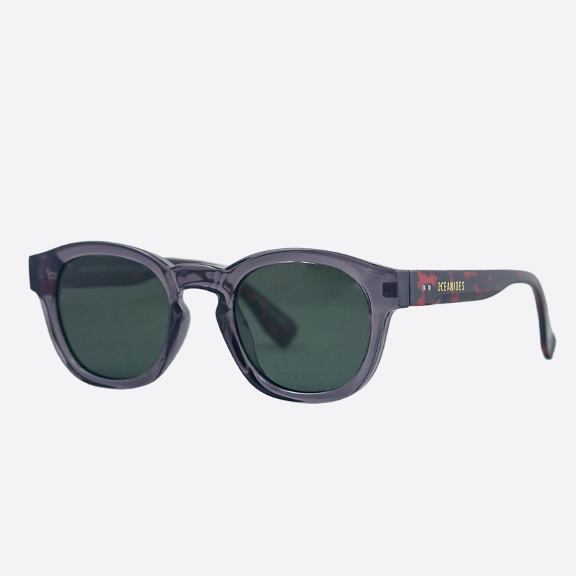 OCEANIDES POLARISED SUNGLASSES - ATLAS CRYSTAL GRAY TORTOISE