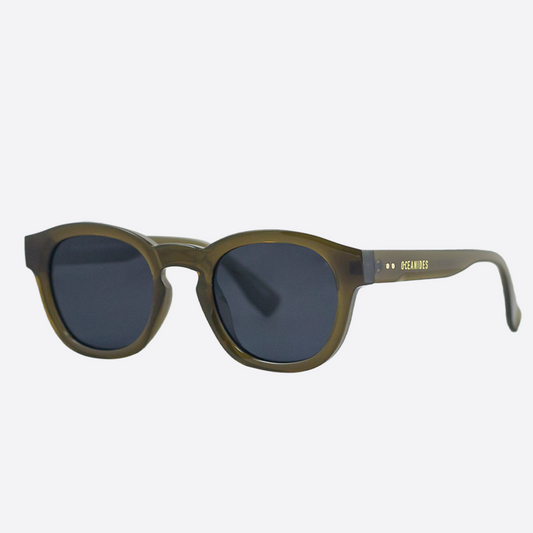OCEANIDES POLARISED SUNGLASSES - ATLAS LOW GREEN