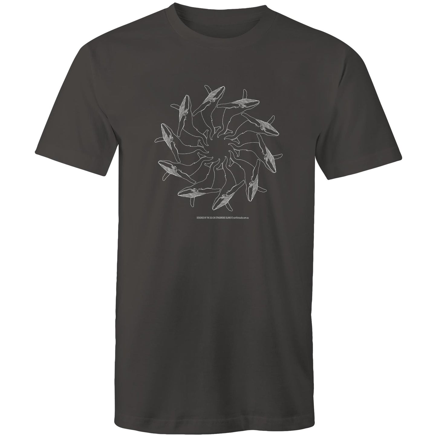 Printed to order- Unisex WHALE SPIRAL T-Shirt
