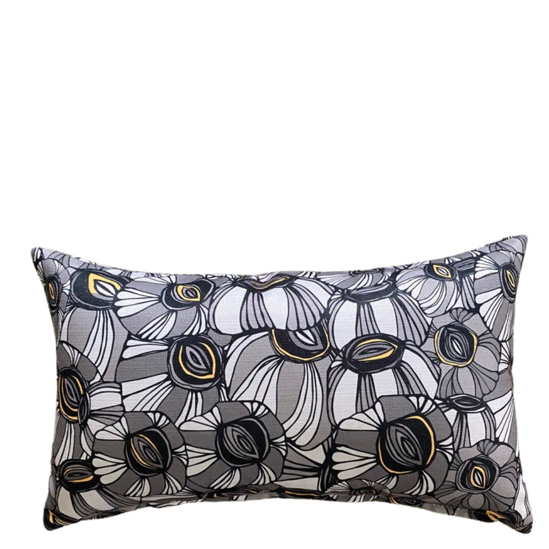 Barnacle Driftwood Cushion – Outdoor Coastal by Jess Scott