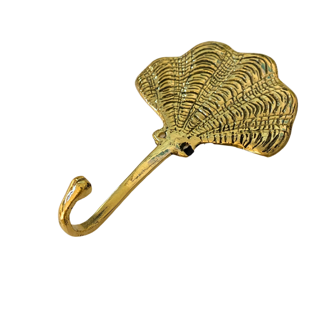 Brass Clam Hook Side