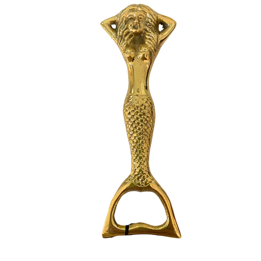 Brass Mermaid Bottle Opener