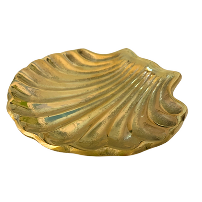 Brass Scallop Dish
