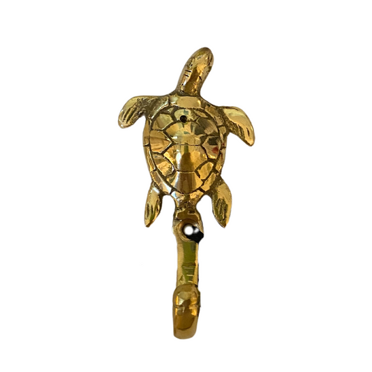 Brass Turtle Hook