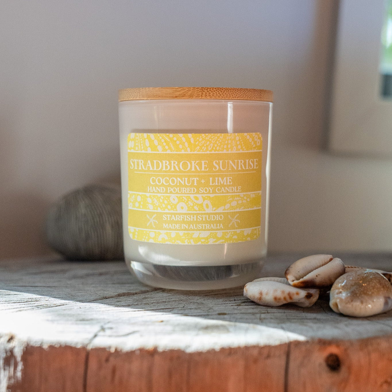 Candle - STRADBROKE SUNRISE - Coconut +Lime