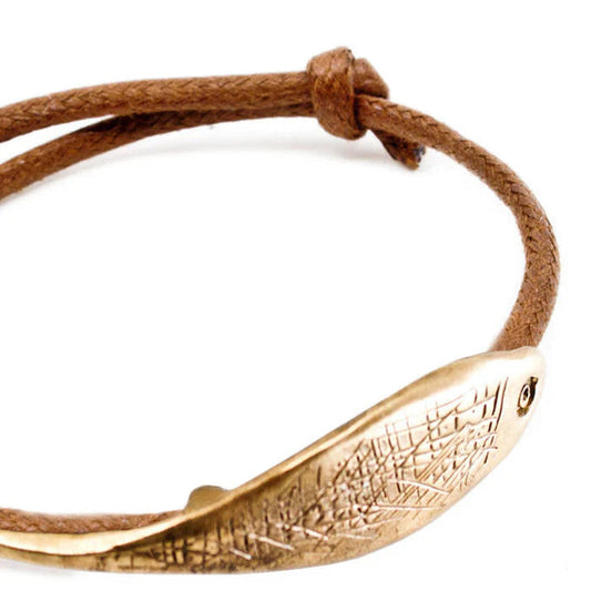 Cefalo Brass Bracelet - Mullet Bracelet