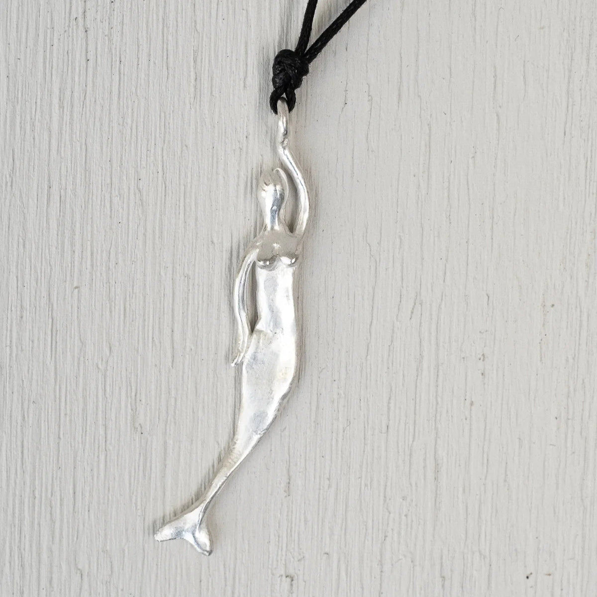 Elena Pendant - Silver Plated Mermaid