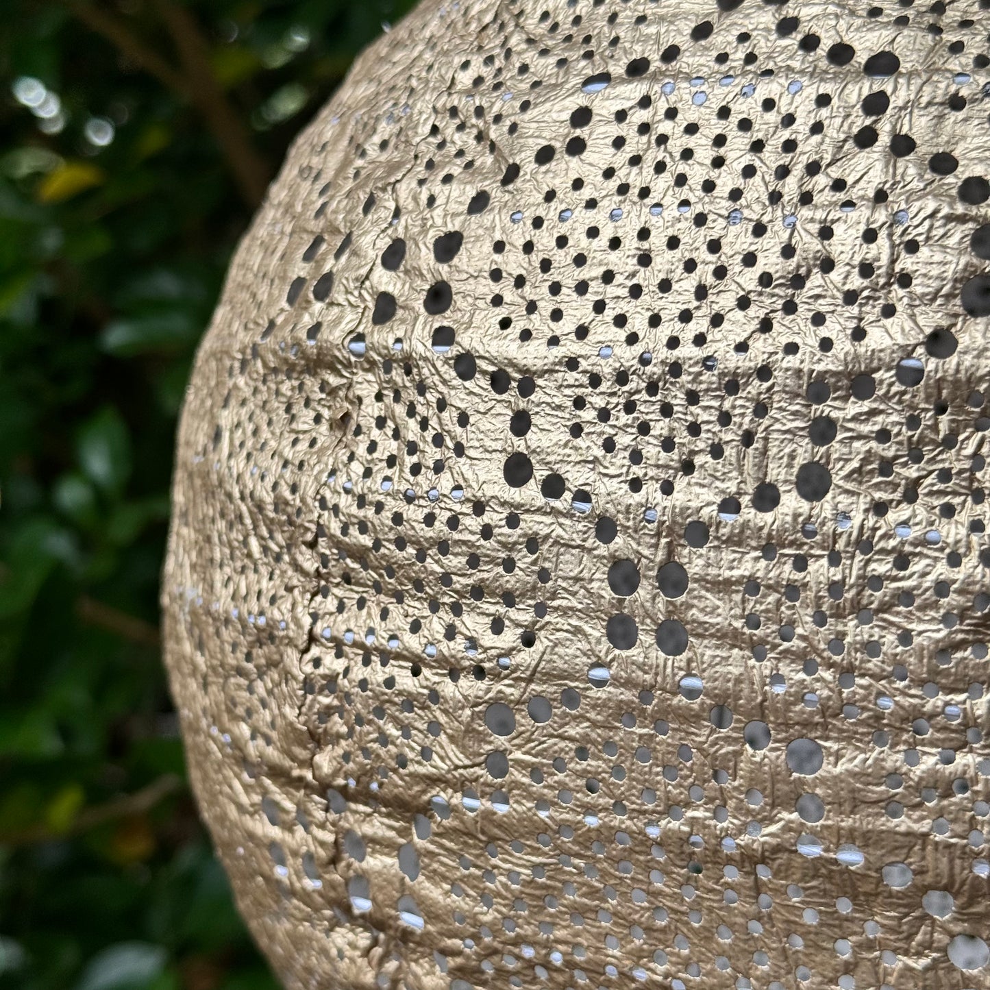 Solar Lumiz Lantern - Round Gold Bazaar