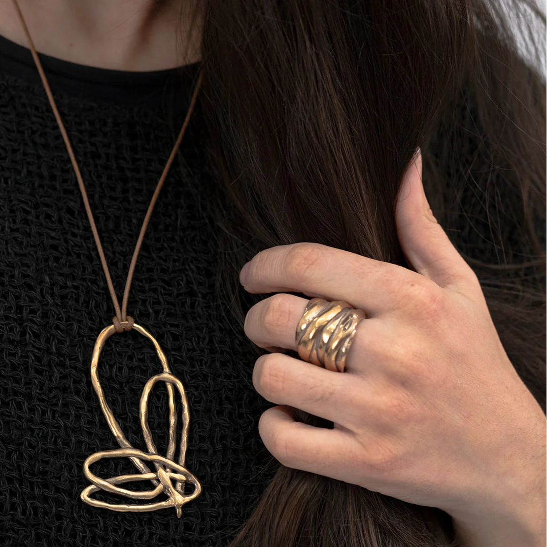 Gomitolo  (Ball of Thread) Ring