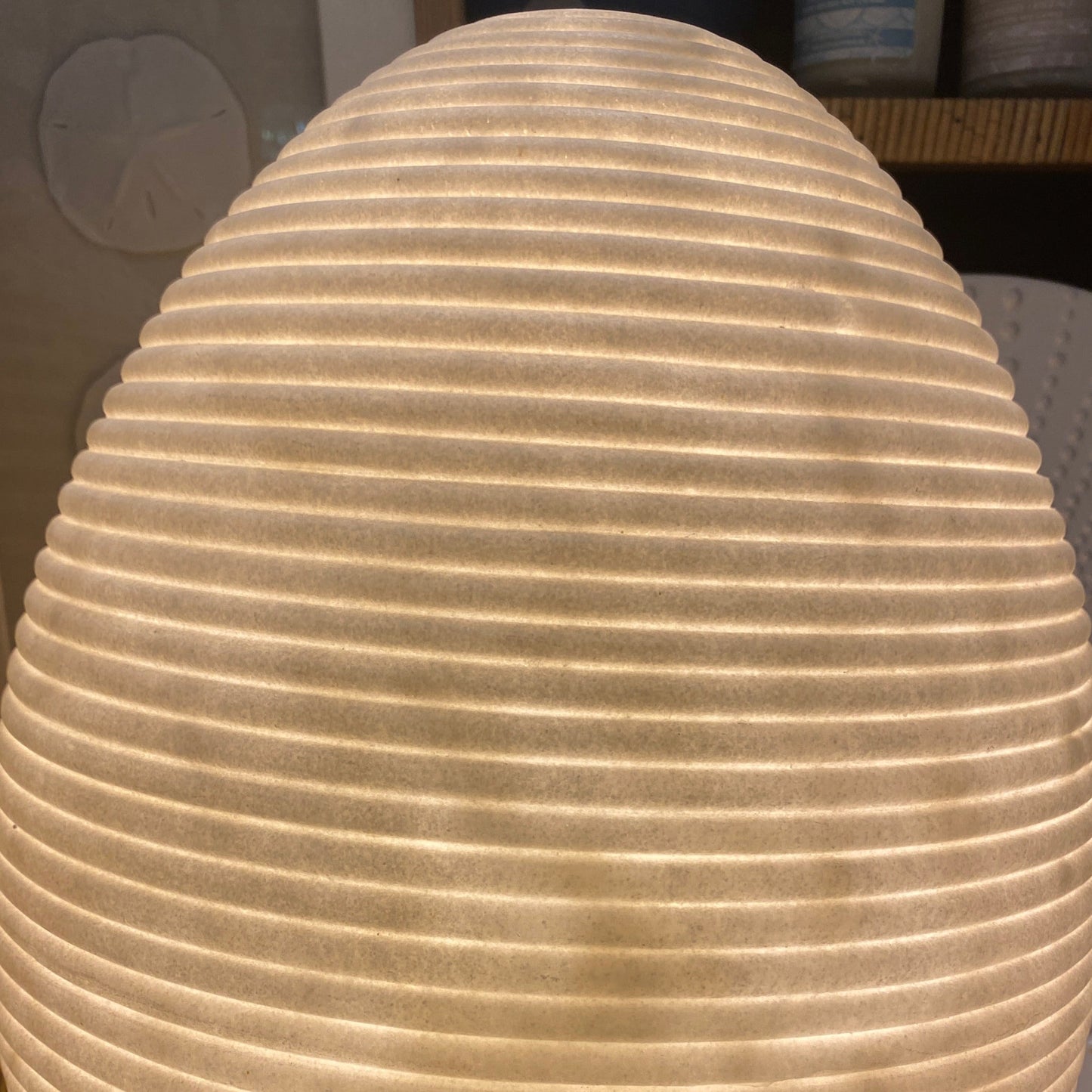Coral Curve Reef Lamp – Shell-Shaped Coastal Nightlight