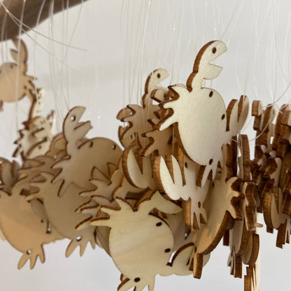 Small Timber Crab Ornament