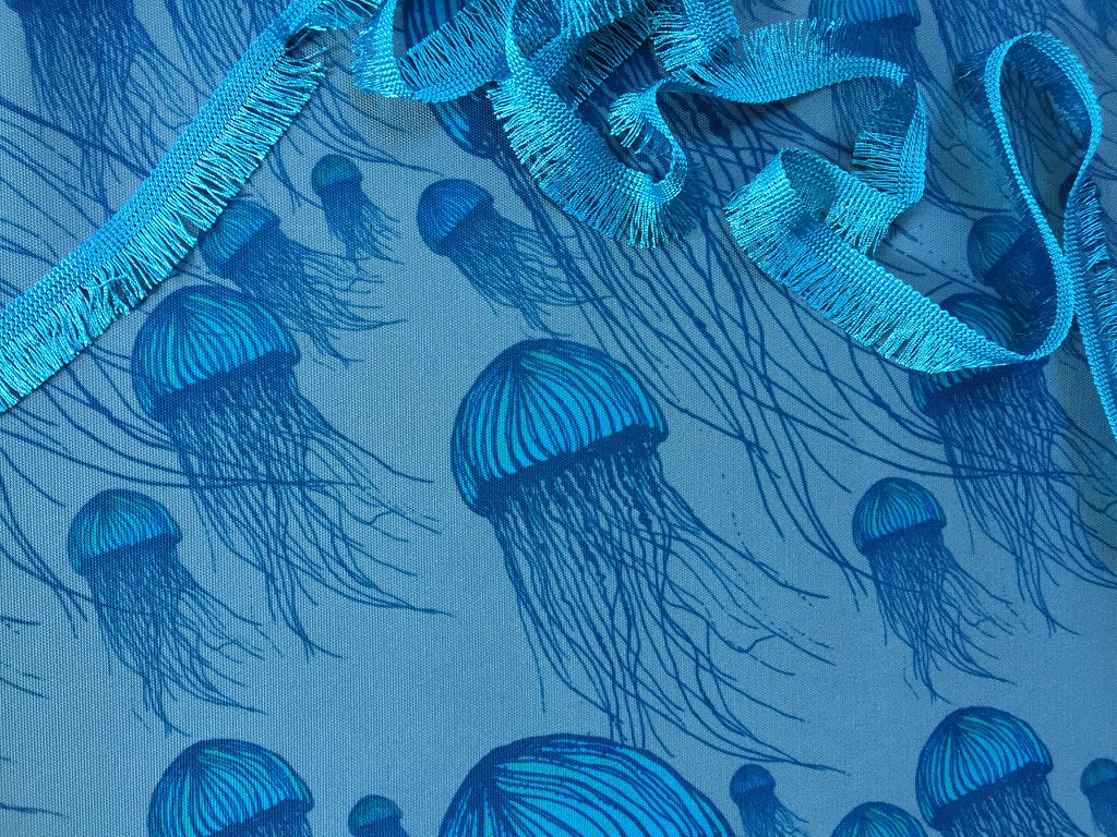 Jellyfish fabric Starfish Studio