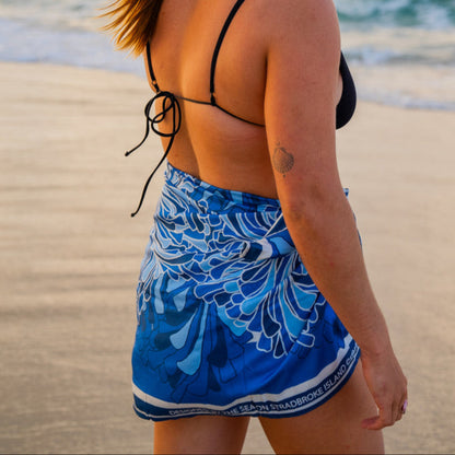 Lotus Seaweed Pareo – Ocean | Jess Scott | Starfish Studio