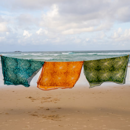 Pareo / Sarong – Lotus Seaweed, Sunset